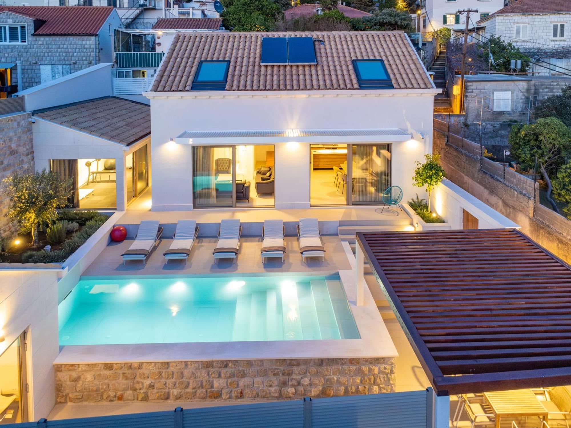 Brand New Villa Carmelita Exclusive With Free Smart Car Dubrovnik Exterior foto